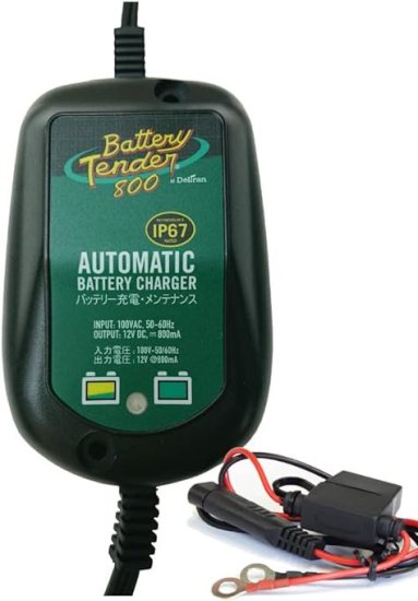 ڥȥʺŹ Хåƥ꡼ƥ ɿ巿Хåƥ꡼Ŵ 0.8ABattery Tender Waterproof Battery Charger 0.8Aξʲ