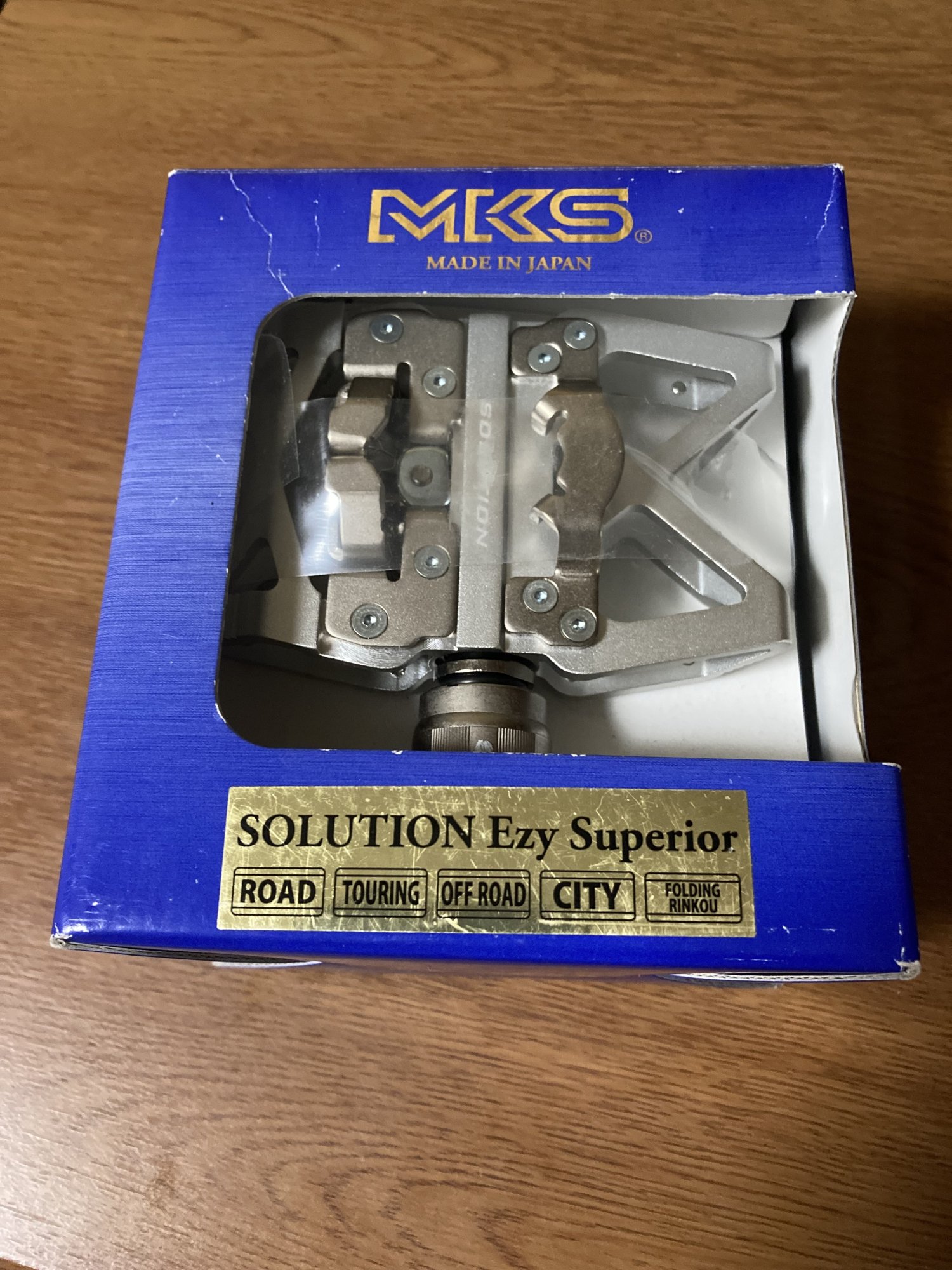 MKS EZY superiorペダル SOLUTION シルバー - calmaxtajima