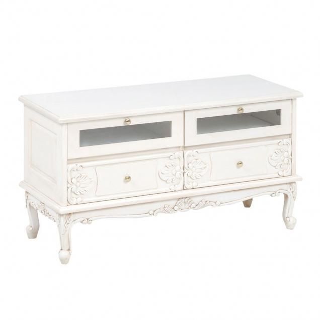 アンティーク調 テレビ台 | WH - シャビーシックインテリアを叶える