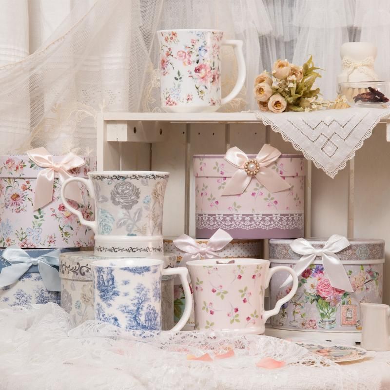 Pomme Douce ギフトBOX入り マグカップ ピンク | - シャビー