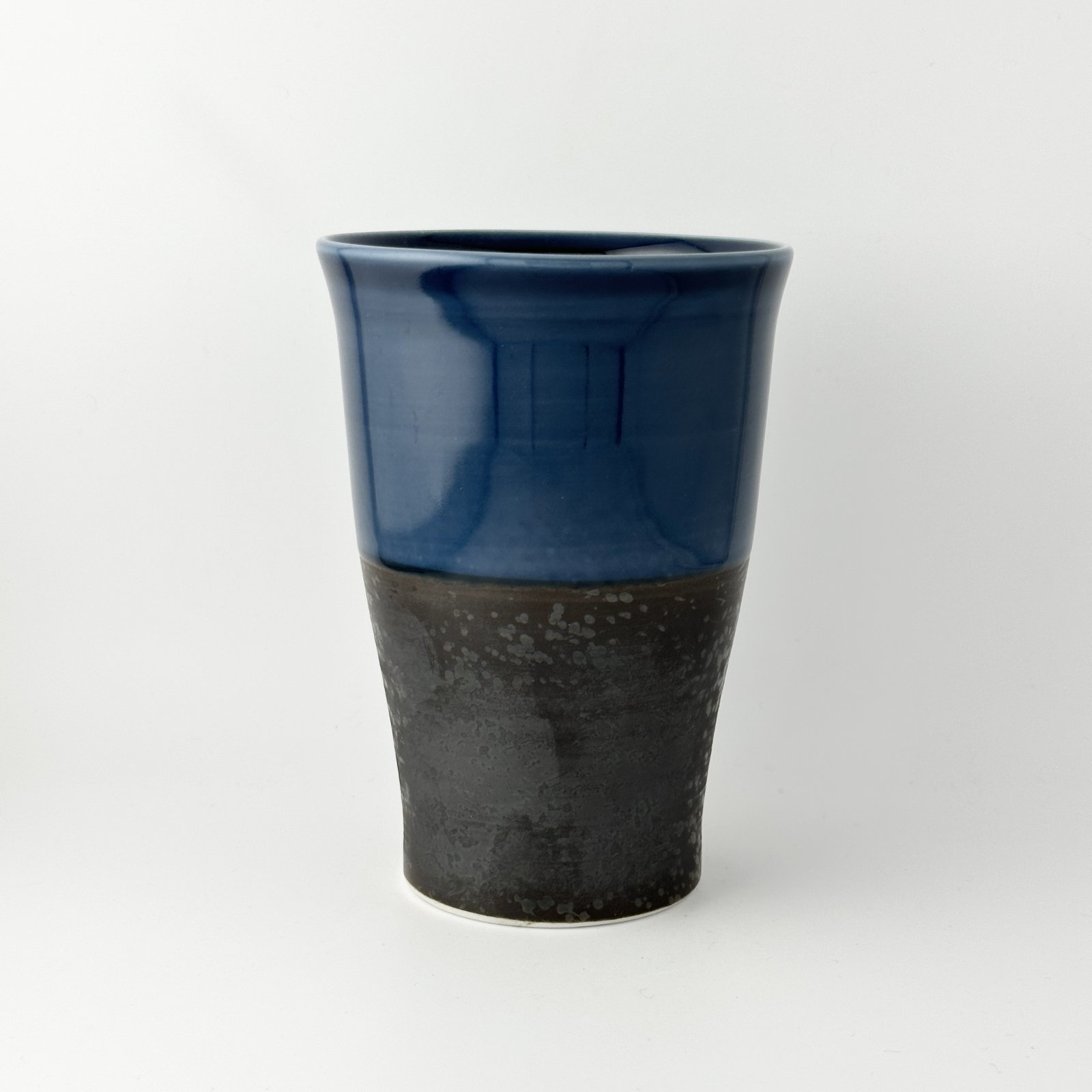 青釉 二重構造 フリーカップ