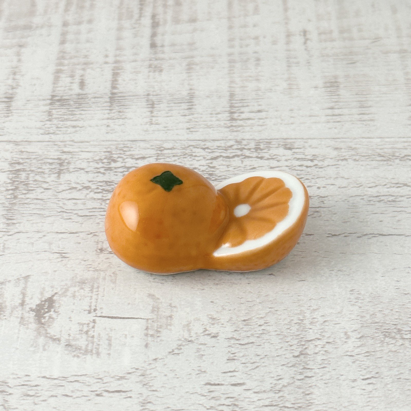 オレンジ 箸置