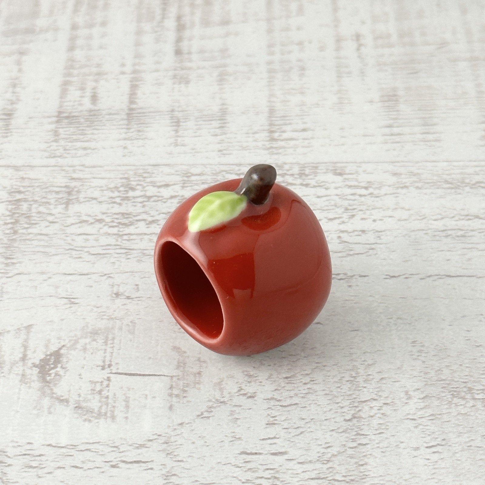 りんご赤 箸置