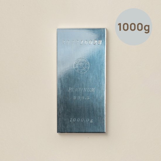 プラチナ地金インゴット 1000g - 芦屋銀馬車 | 公式オンラインショップ