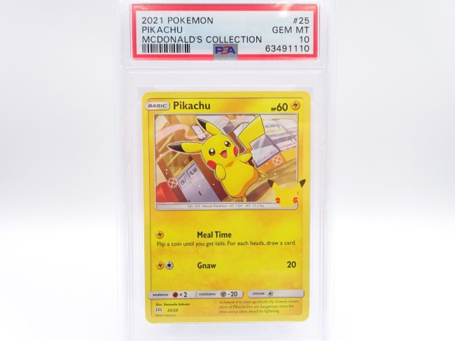 PSA10Pikachu25thѸ