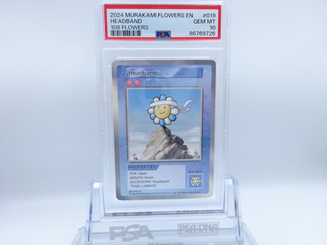 PSA 10HeadbandC108FlowersѸ