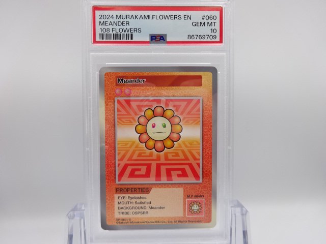 PSA 10MeanderC108FlowersѸ