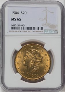 1904ǯꥫ20ɥߡNGC MS65
