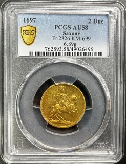 1697ǯ2åȶߡPCGS AU582ݡɲ״ǰ