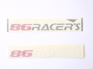 86RACER'S STICKER