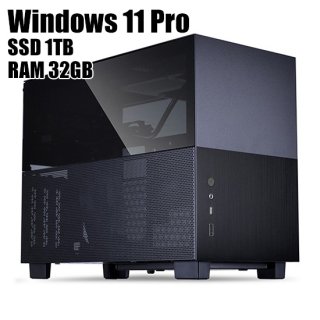 ꥸʥBTO Windows11 Pro AMD Ryzen9 RAM32GB SSD1TB Black