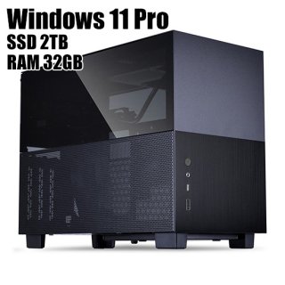 ꥸʥBTO Windows11 Pro AMD Ryzen9 RAM32GB SSD2TB Black