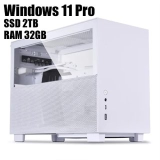 ꥸʥBTO Windows11 Pro AMD Ryzen9 RAM32GB SSD2TB White