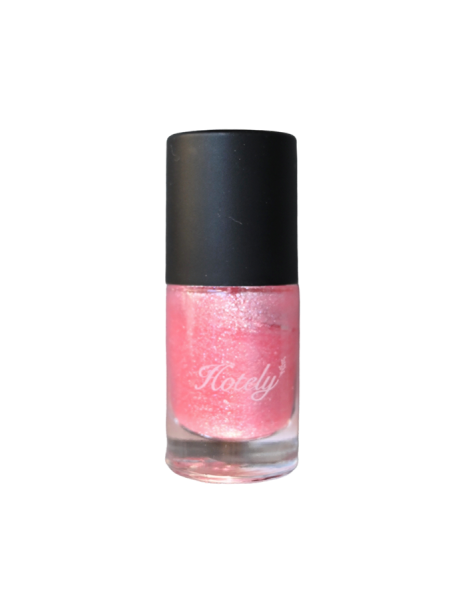 Hotely nail(pink glitter)