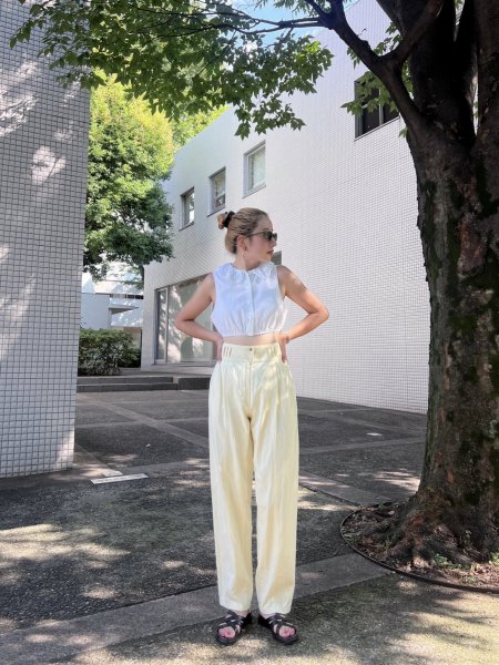 vintagecotton yellow pants