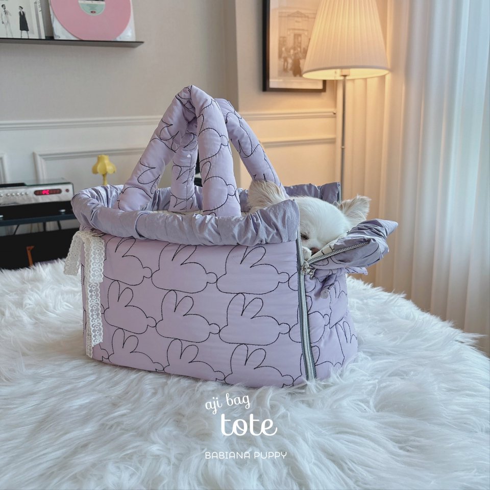 AJIBAG TOTE(Purple Bunny)