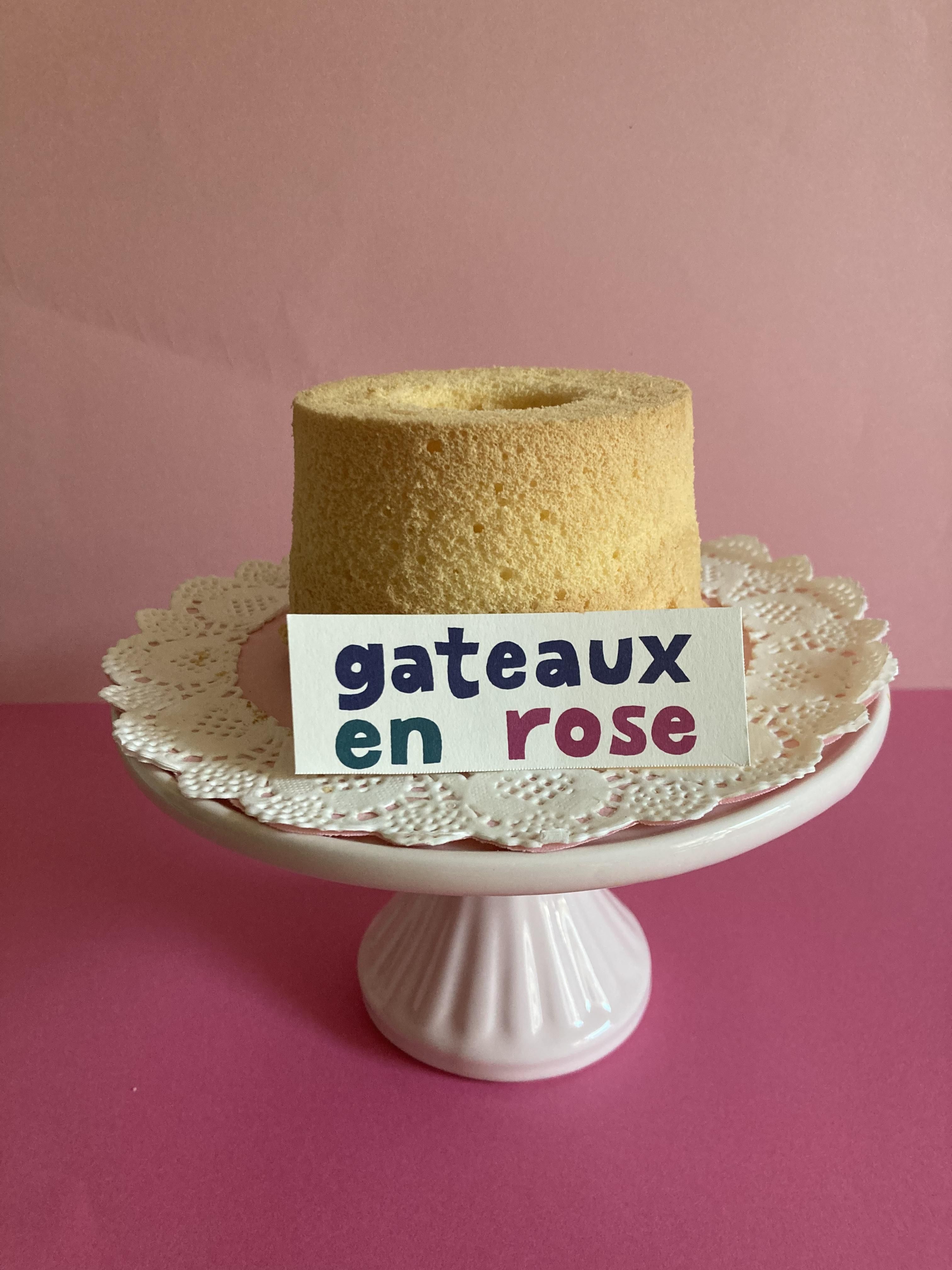 gateaux en rose