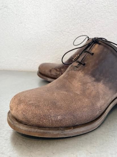 Ematyte ストームウェルト42 ダークブラウン EMATYTE Derby Shoes Horse Culatta leather | HUES 福岡
