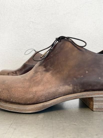 Ematyte ストームウェルト42 ダークブラウン EMATYTE Derby Shoes Horse Culatta leather | HUES 福岡