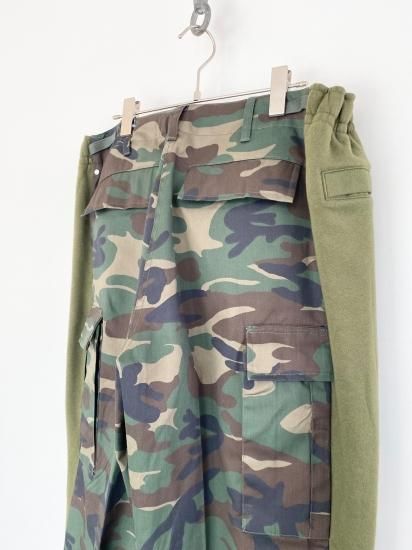 BLESS OVER JOGGING CAMOUFLAGE SAND×CAMO BLESS【ブレス】over jogging camouflage 