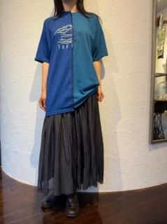 QUIITO  Half Dyed Logo Teeξʲ