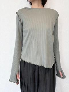 k3&co.  Thumbhole Ribbed Topξʲ