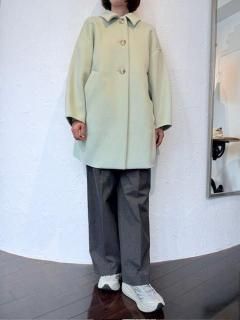 ENFOLD Nape Soltien-Collar Coatξʲ
