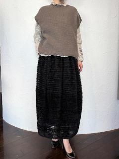 CLANE  Frill Gather Dome Skirtξʲ