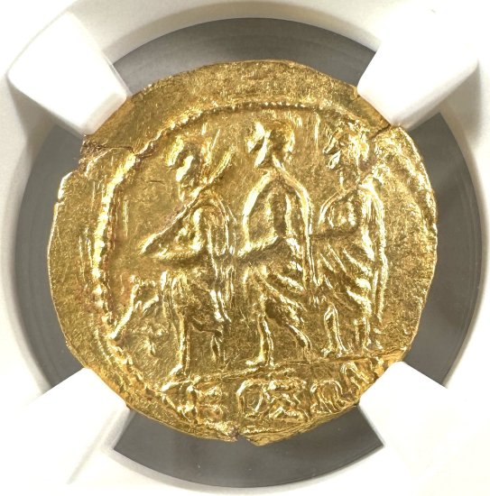 NGC鑑定】 古代ギリシャ トラキア スキタイ コソン スターテル金貨 MS 4/5 5/5 after54 BC スタテル 金貨 アンティークコイン  古代コイン 月桂樹 鷲