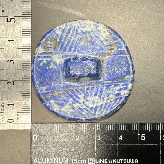 古代ローマ 皇帝 印章 ラピスラズリ】古代ローマ皇帝 紀元1世紀/スタンプ 円筒印章/考古学 発掘/超博物館級 生涯に1度のチャンス！777