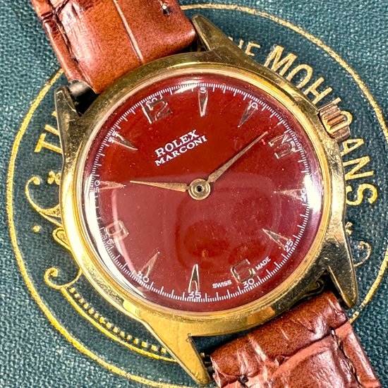 ロレックス マルコーニ】Vintage ROLEX MARCONI Wristwatch 1930年代 アンティーク ビンテージ 腕時計 antique  watch 824長2 - ☆アンティーク時計ショップ☆マルコーニ777