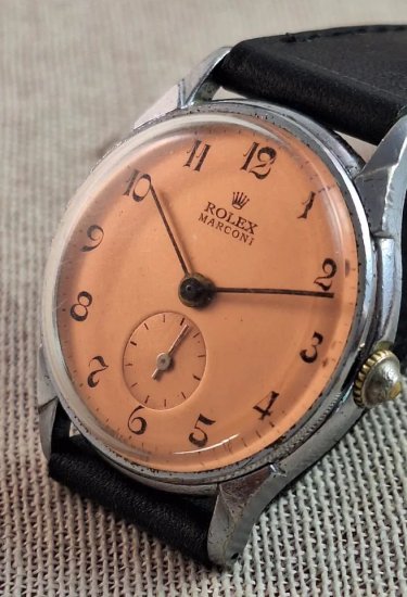 ロレックス マルコーニ】 ROLEX MARCONI 1930年代 アンティーク時計 ...