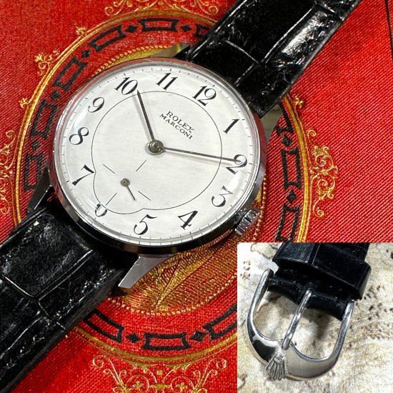 ROLEX【ロレックス マルコーニ】1930年代 稼働品 腕時計 アンティーク ビンテージ 高級 MARCONI