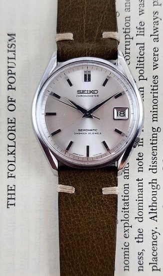 SEIKO【セイコーマチック クロノメーター】 6245-9000 62クロノ OH済 自動巻き アンティーク時計 Cal.6245A SS  獅子の紋章 オートマチック SEIKO MATIC CHRONOMETER ビンテージ時計 ヴィンテージ時計 Vintage Antique Watch