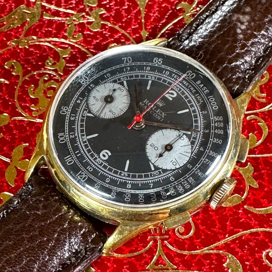 セール】ROLEX【ロレックス クロノグラフ】 1930年代 稼働品 アンティーク時計 ビンテージ ヴィンテージ 高級腕時計 Antique  Vintage Watch Chronograph