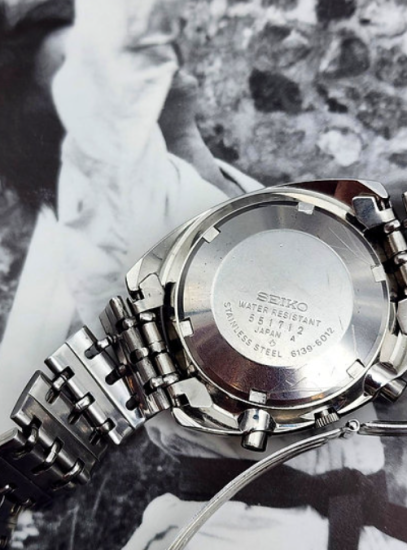 SEIKO【セイコー クロノグラフ オートマチック 6139-6012】OH済 ブルース・リー 自動巻き ビンテージ時計 Seiko 6139-6012  