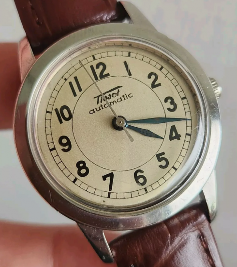 1950s】BENRUS スモセコ OH済 ヴィンテージ腕時計