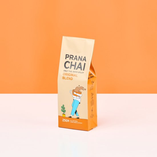 絶品本格チャイ PRANA CHAI（プラナチャイ） オリジナルブレンド 250g | Best Fresh Chai Hand Blended in  Melbourne - グッドデザインマーケット ショーク