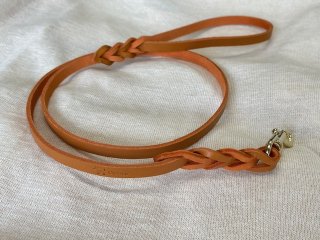 Canis leather Lead (Valencia/Silver