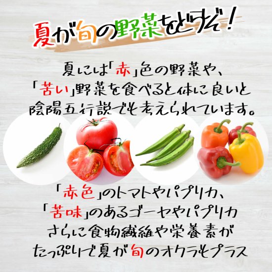 6種類の夏野菜チップス
