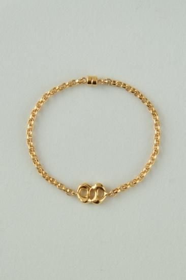 lunar eclipse bracelet / gold