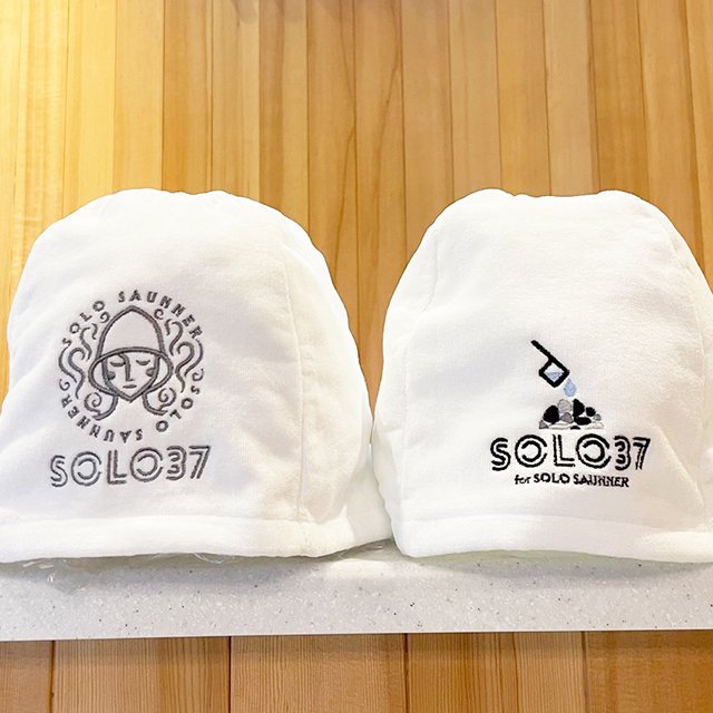Solo Saunner&#174; or L&#246;yly Sauna Hat(white imabari)