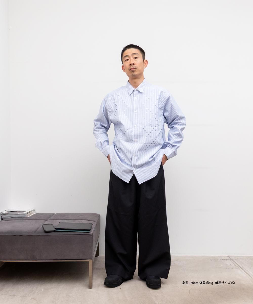 コムコム】25SS RN-T012 長袖トップス , コムデギャルソン ストライプ