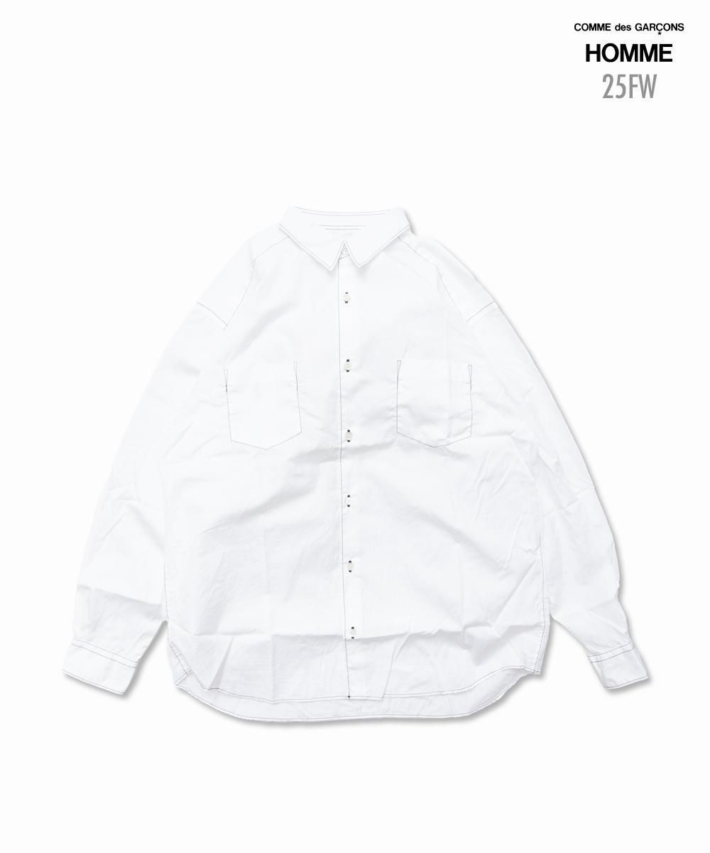 comme des garcons homme カバーオール ホワイト コムデギャルソンオムジャケット | mark