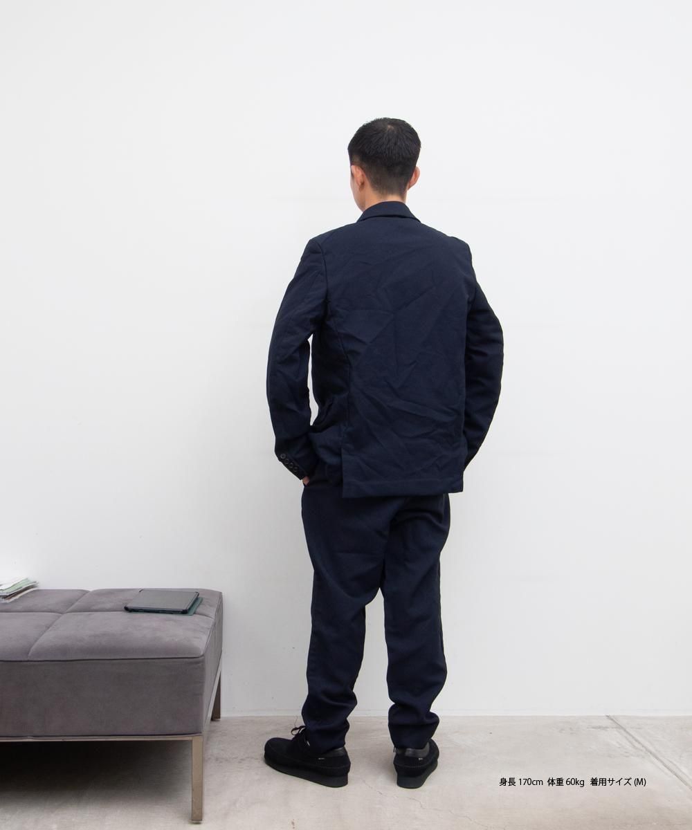 25FW / DP-J024 / エステルサージ 製品後加工 / 紺 / Polyester