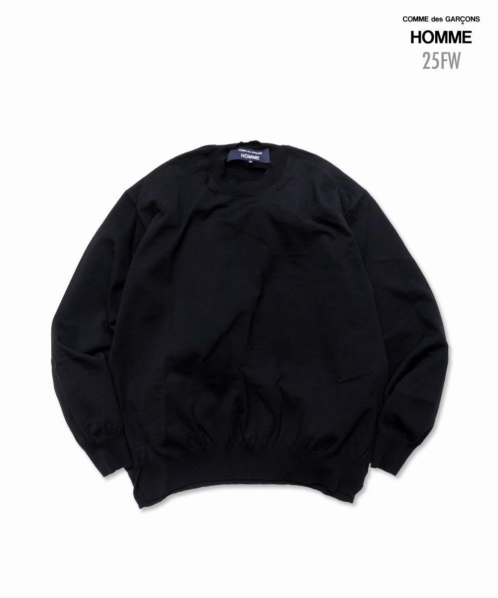 25FW / HP-N008 / ŷ / Worsted Jersey / Black