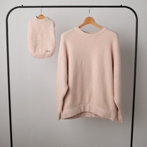 <img class='new_mark_img1' src='https://img.shop-pro.jp/img/new/icons14.gif' style='border:none;display:inline;margin:0px;padding:0px;width:auto;' />SETsoft cotton oversize knit  pastel  pink 