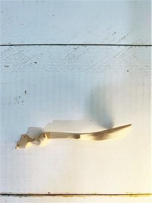 ☆1月末入荷予定☆シベリア杉のくまのスプーン【中】11cm