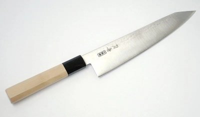 ڸʡջ210VG10ϥɥ롡[Limited Edition] Kiritsuke Santoku 210 Hammered VG10 Buffalo Handle