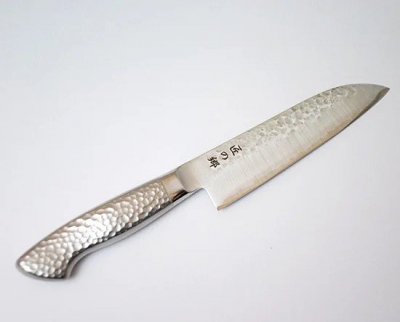 150VG5ܥʥϥɥ Santoku knife 150VG5 hammered monaka handle